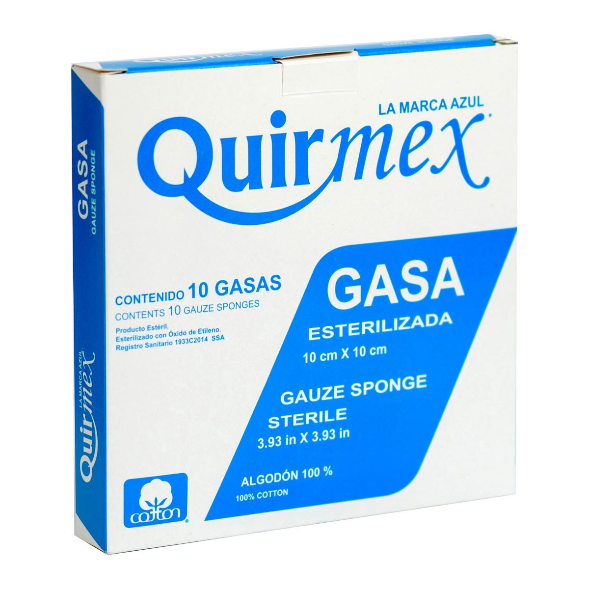 GASA QUIRMEX 10X10 C/10